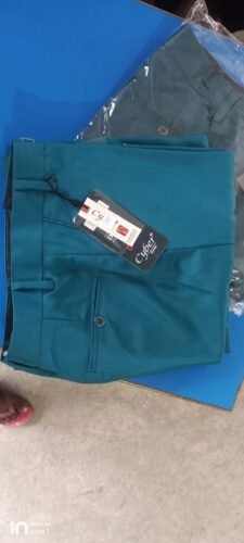 Regular feed Stylish formal Pant ( Sprink Green) photo review