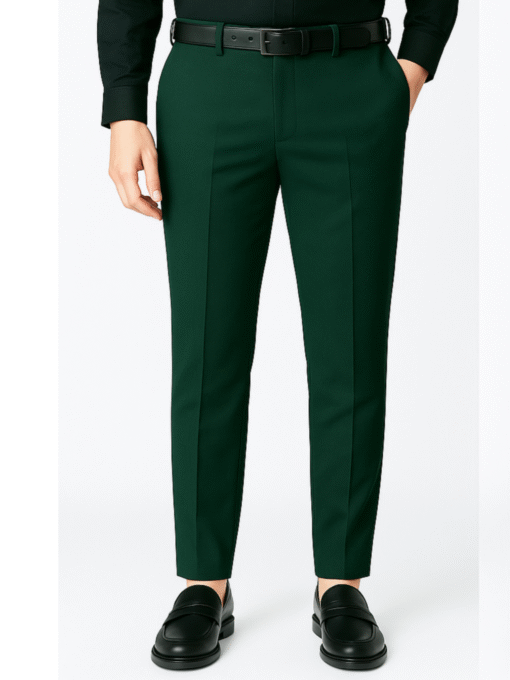 Office work special regular  feed formal pant ( Hot Green )