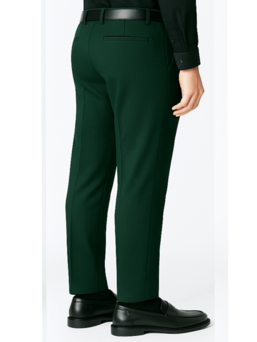 Office work special regular  feed formal pant ( Hot Green ) - Image 3