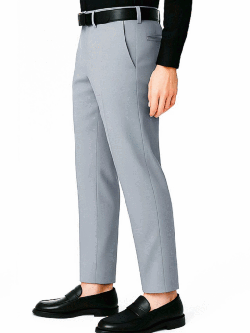 Regular Feed Formal Pant light Grey - Image 2