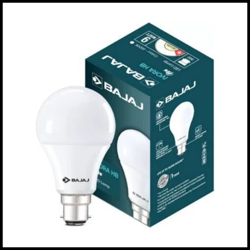 💡 Bajaj 9W LED Bulb – Brightness with Bajaj Brilliance! ✨