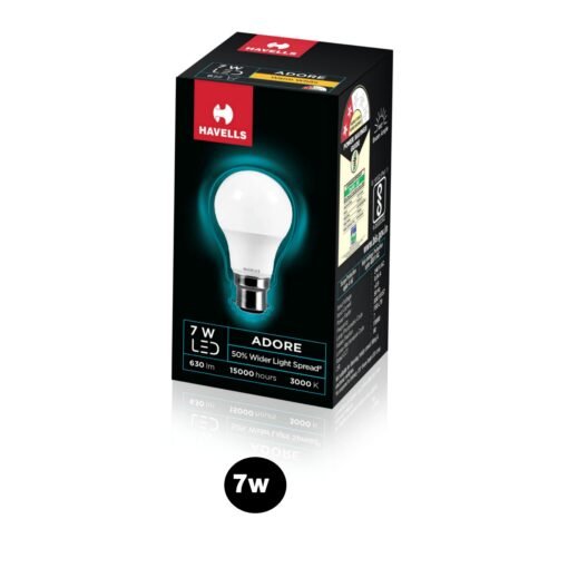 💡 Havells 7W LED Bulb – Compact, Bright & Energy-Efficient! 🌟 Pack of 1