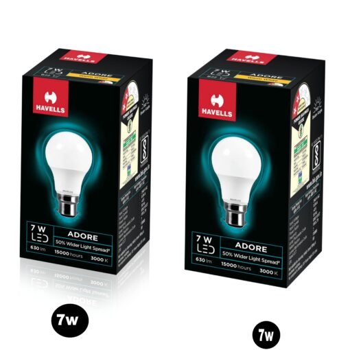 💡 Havells 7W LED Bulb – Compact, Bright & Energy-Efficient! 🌟 Pack of 2