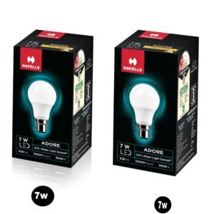 💡 Havells 7W LED Bulb – Compact, Bright & Energy-Efficient! 🌟 ( Pack of 2 ) 1 Years Guarantee Cart