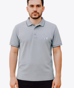 H&M Premium t-shirt  Light Grey