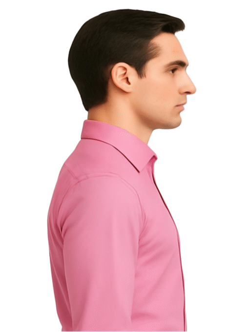 formal shirt i a professional look for men Shirt (Light Pink ) - Image 4