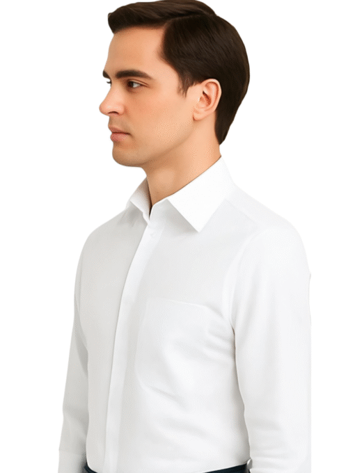 formal shirt i a professional look for men Shirt ( White ) - Image 3