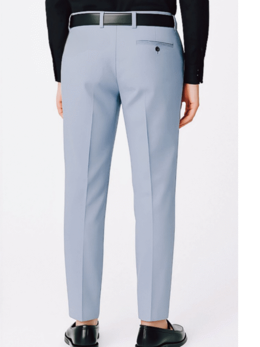Regular formal pant for men Light Grey - Image 3