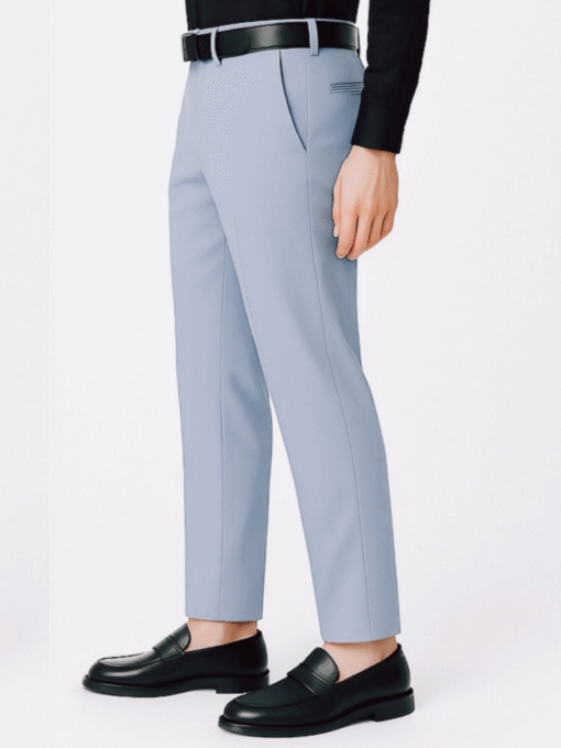 Regular formal pant for men Light Grey - Image 2