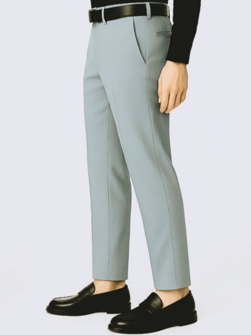 Formal Pant for men's ( AQUA ) - Image 2