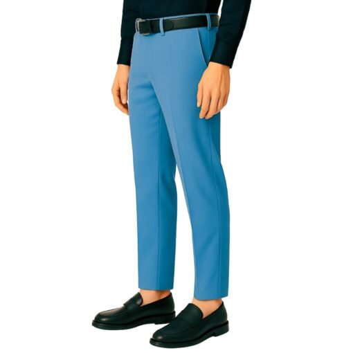 Formal Pant For Mens ( Sapphire Blue ) - Image 4