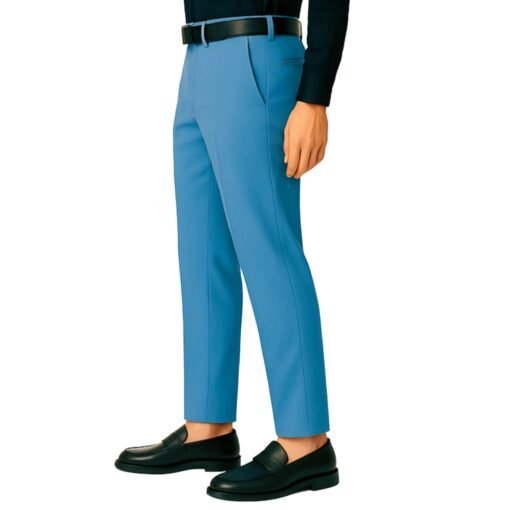 Formal Pant For Mens ( Sapphire Blue ) - Image 2
