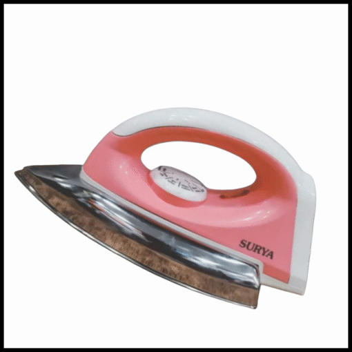 SURYA Dry iron 1000W ( pink ) 2 years Warranty Card - Image 4