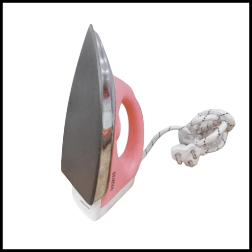 SURYA Dry iron 1000W ( pink ) 2 years Warranty Card - Image 3