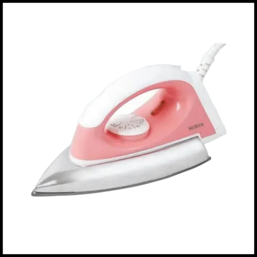 SURYA Dry iron 1000W ( pink ) 2 years Warranty Card