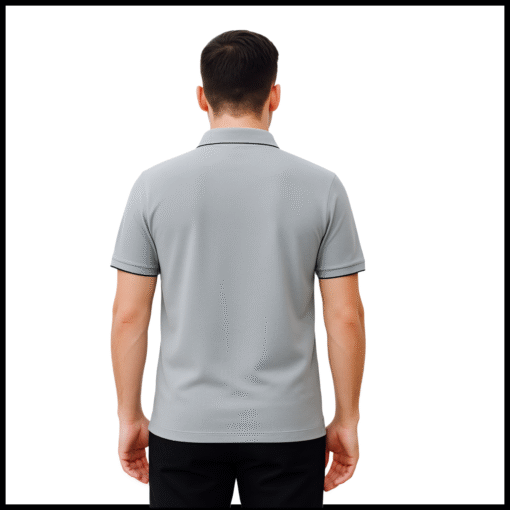 H&M Premium t-shirt  Light Grey - Image 2