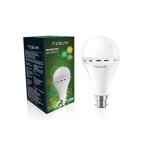 TISVA 9 W Basic Round B22 D LED Bulb  (White)
