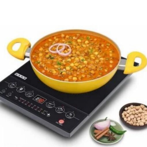 USHA Induction Cooktop 2000W with Touch Control (Black) - Image 5