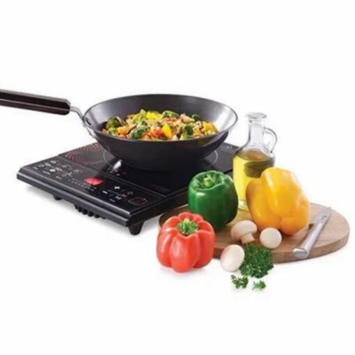 USHA Induction Cooktop 2000W with Touch Control (Black) - Image 3