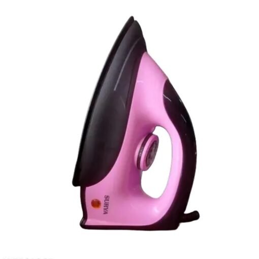 SURYA Champ Dry Electric Iron 1000w ( Purple ) 2 Years Warranty Card