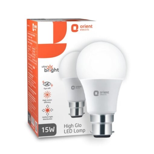 Orient Electric 15 W Led Light ( White ) 1 Years Gaurantee Card