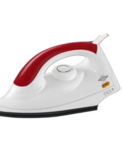 Vintage Mgaic Electric Dry Iron 1000 W ( White ) 2 Year Warranty Card