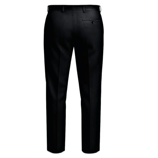 DK SHOPZON Regular fit Formal Pant For mens ( Black) - Image 4