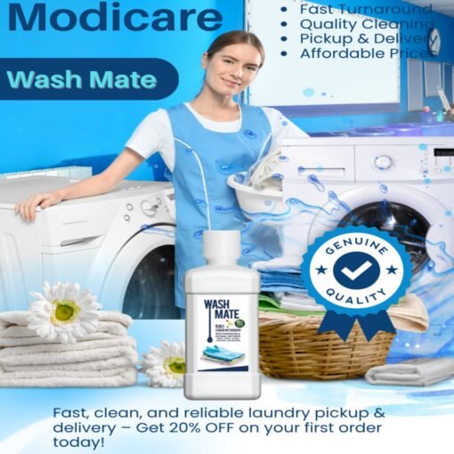 Modicare ✨💧 Washmate 5-in-1 Concentrated Liquid Detergent 500ml - Image 3
