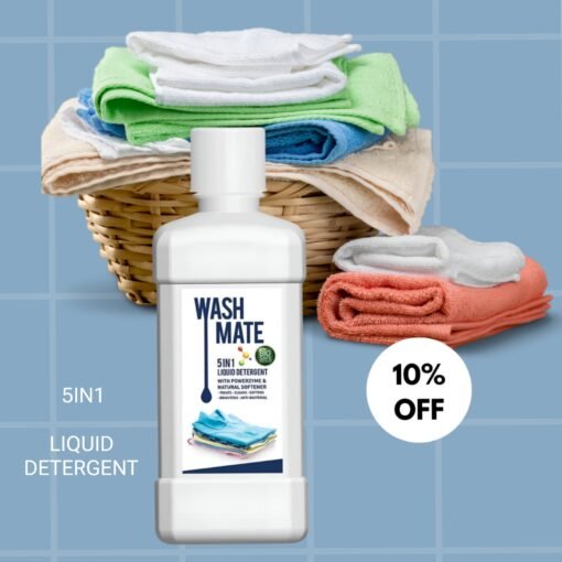 Modicare ✨💧 Washmate 5-in-1 Concentrated Liquid Detergent 500ml