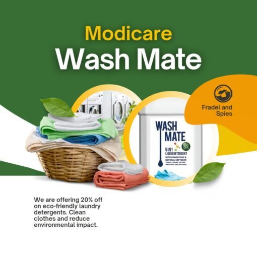 Modicare ✨💧 Washmate 5-in-1 Concentrated Liquid Detergent 500ml - Image 2