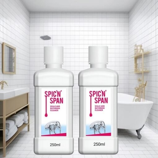 Modicare Brand 🧼🚿 Spic 'N' Span – Scale & Bathroom Cleaner 250ml + 250 ml