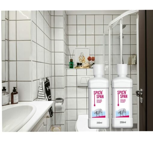 Modicare Brand 🧼🚿 Spic 'N' Span – Scale & Bathroom Cleaner 250ml + 250 ml - Image 4