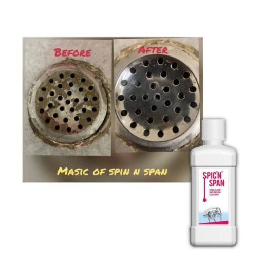 Modicare Brand 🧼🚿 Spic 'N' Span – Scale & Bathroom Cleaner 250ml + 250 ml - Image 3