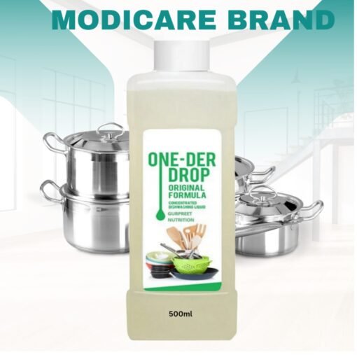 Modicare ✨ ONE-DER DROP – Dishwashing Magic in Every Drop 💧 Original Formula Concentrated Liquid 500ml - Image 5