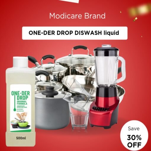 Modicare ✨ ONE-DER DROP – Dishwashing Magic in Every Drop 💧 Original Formula Concentrated Liquid 500ml - Image 4