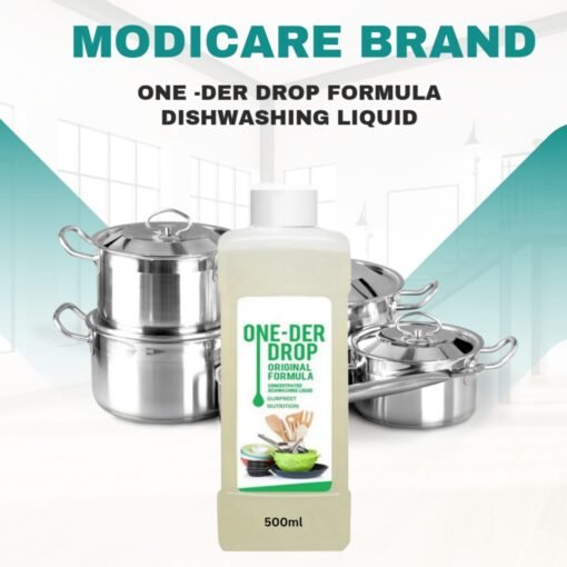 Modicare ✨ ONE-DER DROP – Dishwashing Magic in Every Drop 💧 Original Formula Concentrated Liquid 500ml - Image 2