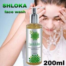Modicare 💆‍♀️✨ SHLOKA Moroccan Argan Oil Cleanser – face wash Your Daily Glow Partner 200ml