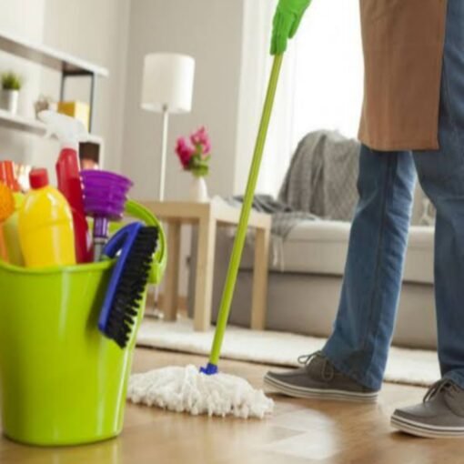 Self-Wringing Microfiber Mop Effortless Cleaning 48 इंच pack of 1 - Image 2