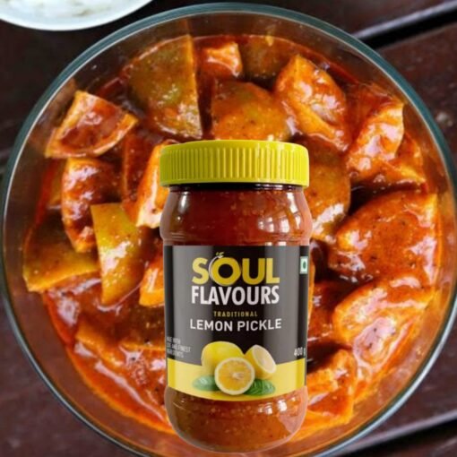 Modicare 🌿 दादी माँ की रसोई से — खट्टे नींबू का चटपटा स्वाद Soul Flavours Traditional Lemon Pickle आचार 400gm - Image 3