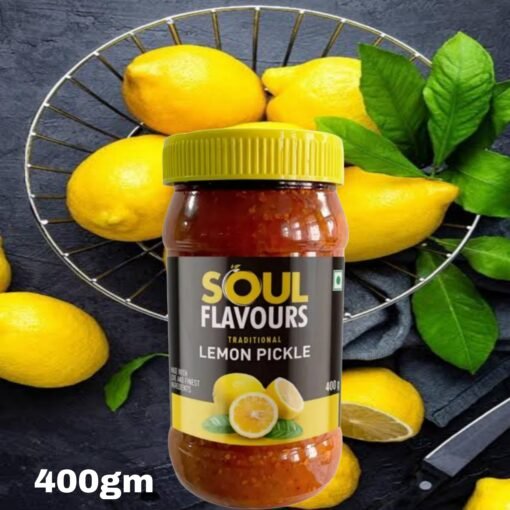 Modicare 🌿 दादी माँ की रसोई से — खट्टे नींबू का चटपटा स्वाद Soul Flavours Traditional Lemon Pickle आचार 400gm