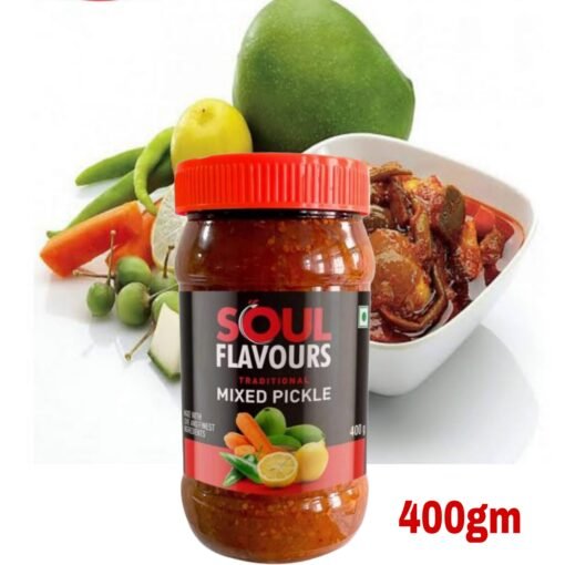 Soul Flavours Traditional Mixed Pickle – स्वाद की परंपरा आचार 400gm