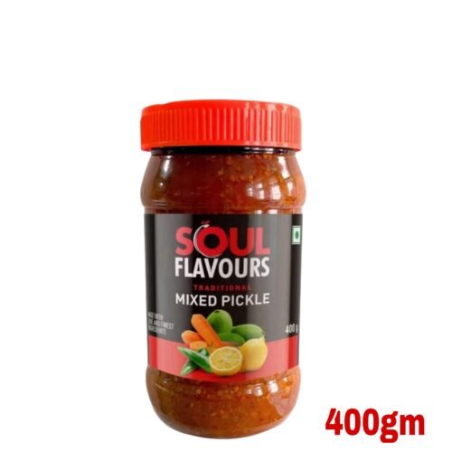 Soul Flavours Traditional Mixed Pickle – स्वाद की परंपरा आचार 400gm - Image 5