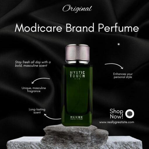 🌟 Modicare Brand Mystic Touch Oud Homme EDP Luxury Perfume 100ml - Image 8