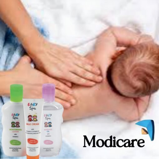 Modicare - Baby Spa Nutritional Skin Care Kit 50gm + 200ml +200ml (Combo Pack) - Image 7