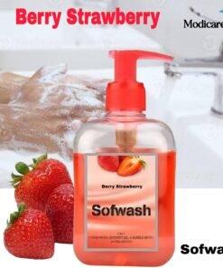 🧴 SoftWash – Berry Strawberry ✨ Handwash | Shower Gel | Bubble Bath 250ml
