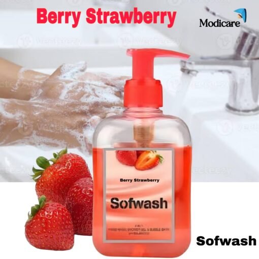 🧴 SoftWash – Berry Strawberry ✨ Handwash | Shower Gel | Bubble Bath 250ml