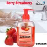 🧴 SoftWash – Berry Strawberry ✨ Handwash | Shower Gel | Bubble Bath 250ml