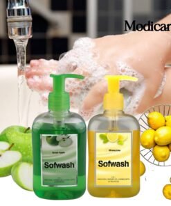 SoftWash Combo Pack (Citrusy Lime 🍋 + Green Apple 🍏) | Handwash, Shower Gel & Bubble Bath | Antibacterial | Skin Nourishment | Family Safe