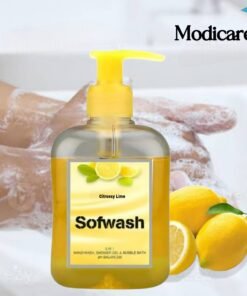 SoftWash Citrusy Lime – Handwash, Shower Gel & Bubble Bath | Antibacterial, Skin-Friendly & Refreshing 250ml