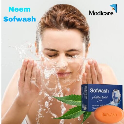Modicare🧼✨ Sofwash Antibacterial Neem Soap 75 gm - Image 2